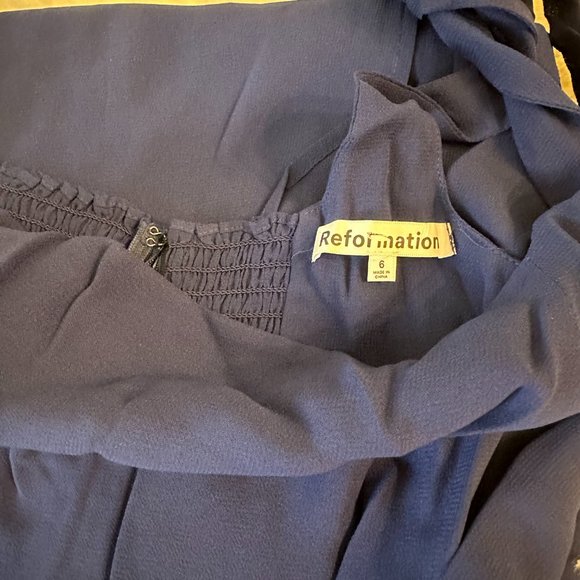 Reformation Twilight Dress in Danube - Picture 8 of 15